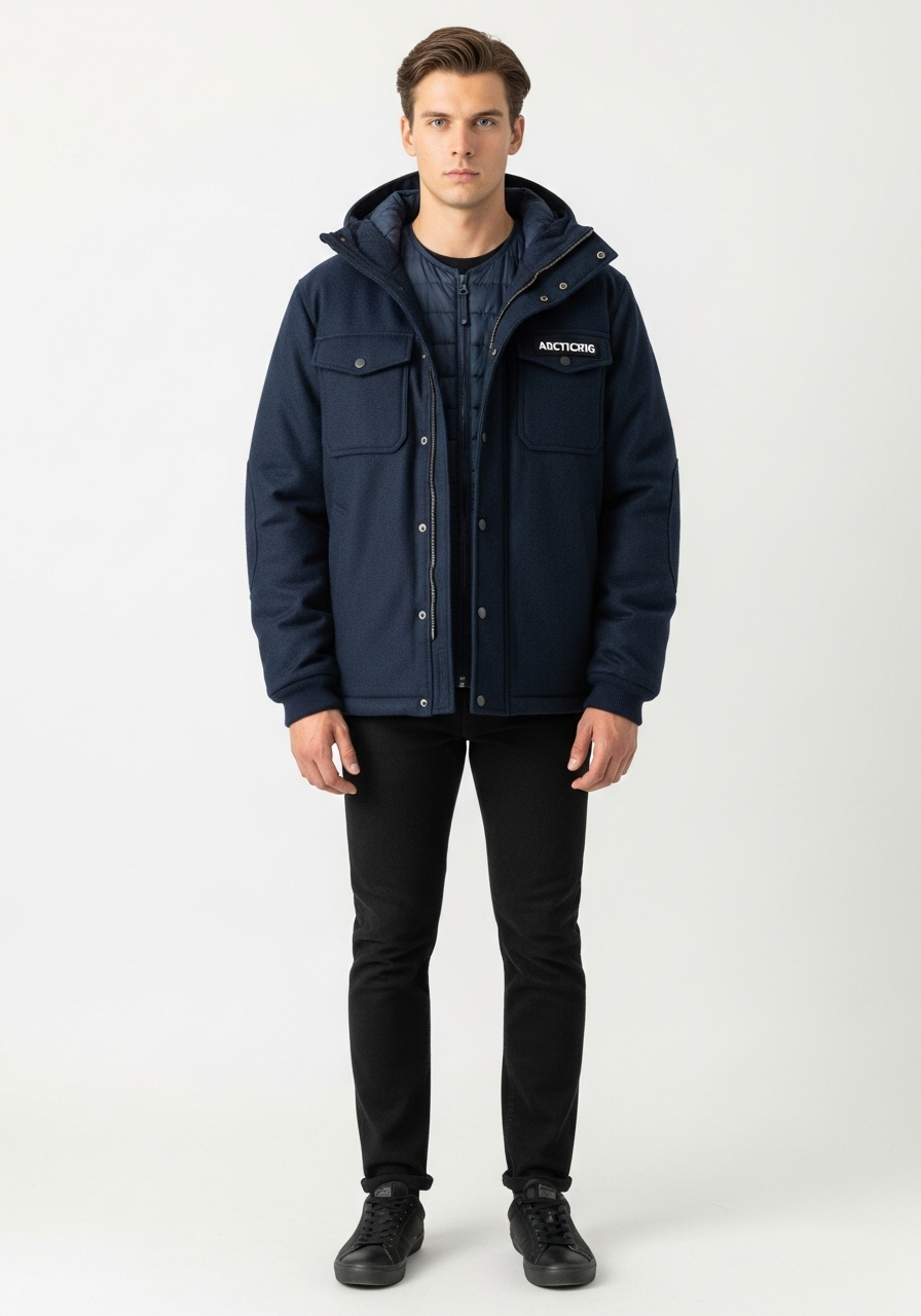 ArcticRig Insulated Wool Jacket - Image 2